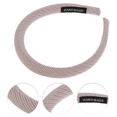 1 Pcs Classic Elegant Knitted Twill Headband For Women 5.91"x5.51"