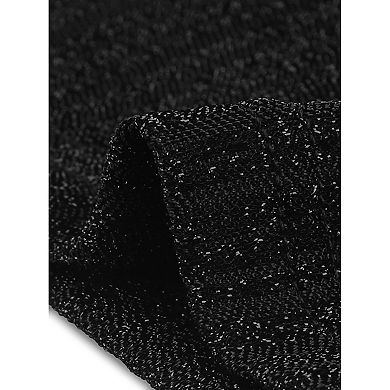 Women's Plus Size Sleeveless Glitter Gradient Sequin Tank Top