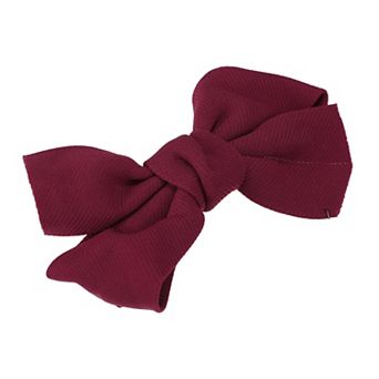 1 pc Classic Bow Hair Clips Hairdo Clip For Women 5.51"x3.54"x1.38"