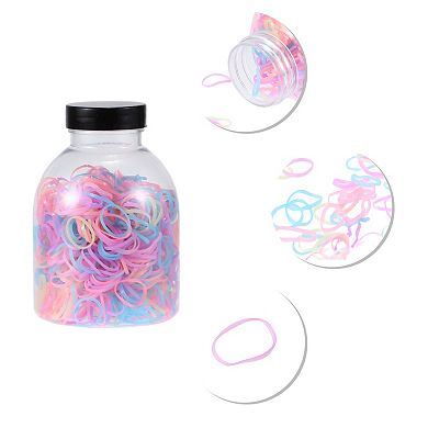 1 Set Classic Hair Rubber Bands For Women 0.63" Diameter Assorted Color