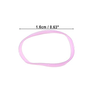 1 Set Classic Hair Rubber Bands For Women 0.63" Diameter Assorted Color