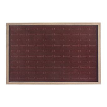 Velvet Jewelry Organizer Trays With Removable Dividers For Drawers, Jewelry Case Flat Tray