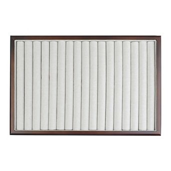 Wood Jewelry Organizer Trays With Dividers For Drawers, Jewelry Organizer Drawer Ring Slot