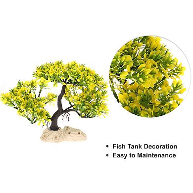 Aquarium Plants Tree Decorations Fish Tank Aquatic Plant 7.09"