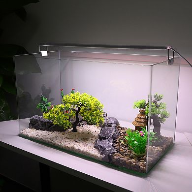 Aquarium Plants Tree Decorations Fish Tank Aquatic Plant 7.09"