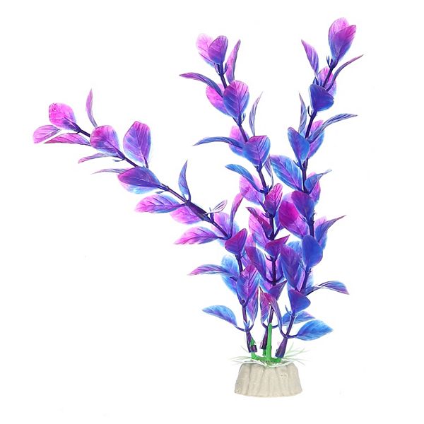 1 Pcs Fish Tank Aquarium Decorations Artificial Plants Plastic