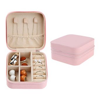 Travel Jewelry Box Jewelry Organizer Case Storage Display Holder For Women And Girls Gifts