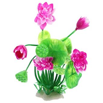 1 pc Fish Tank Aquarium Decorations Plants Pe Ceramics Plants For Aquarium Decor