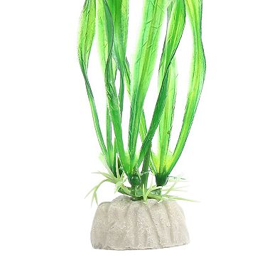 1 Pcs Fish Tank Aquarium Decorations Artificial Plants Plastic Artificial Water Plants Green