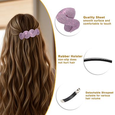 Hair Clips Barrettes For Women Elegant French Barrettes Retro Hair Accessories For Women