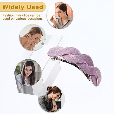 Hair Clips Barrettes For Women Elegant French Barrettes Retro Hair Accessories For Women