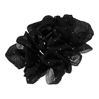 1 pc Classic Elegant Hair Clips Hairdo Clip For Women 6.69"x5.51"x2.76" Black