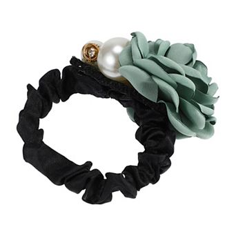 1 pc Classic Grace Pearls Hair Ties Hairdo Ties For Women 2.36" Diameter