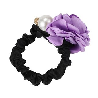 1 pc Classic Grace Pearls Hair Ties Hairdo Ties For Women 2.36" Diameter