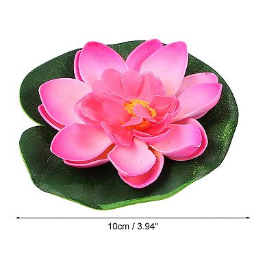 3pcs Garden Ponds Pool Decoration Artificial Lotus Flower