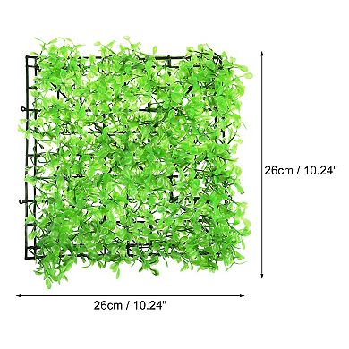 1 Pcs Fish Tank Artificial Grass Mat Aquarium Artificial Plastic Lawn Decoration Green 10.24"x10.24"