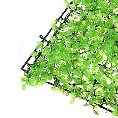 1 Pcs Fish Tank Artificial Grass Mat Aquarium Artificial Plastic Lawn Decoration Green 10.24"x10.24"