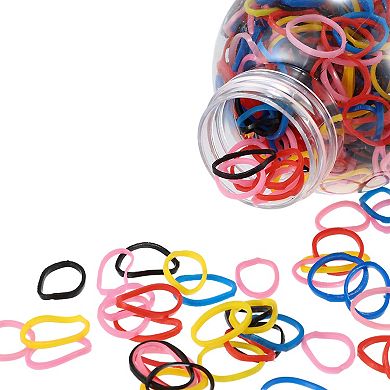 1 Set Fashion Hair Rubber Bands For Women 0.63" Diameter Assorted Color