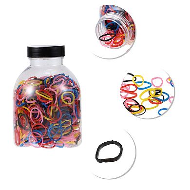 1 Set Fashion Hair Rubber Bands For Women 0.63" Diameter Assorted Color