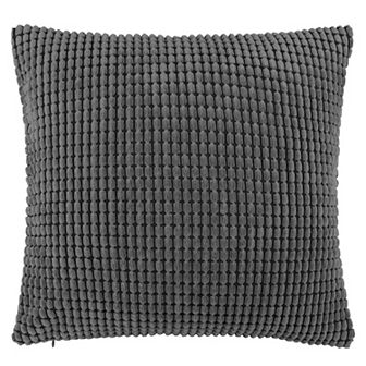 Soft Corduroy Striped Velvet Decorative Throw Pillow Cusion Cover, 20"x20"