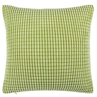 Soft Corduroy Striped Velvet Decorative Throw Pillow Cusion Cover, 20"x20"