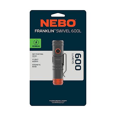 NEBO Franklin 600L Swivel Flashlight