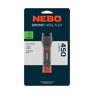 NEBO DAVINCI 450 Flex Flashlight