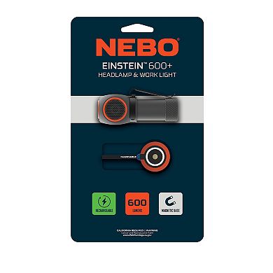 NEBO Einstein 600+ Headlamp