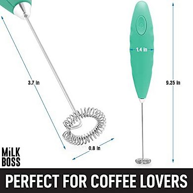 Zulay Kitchen Milk Boss Milk Frother For Coffee
