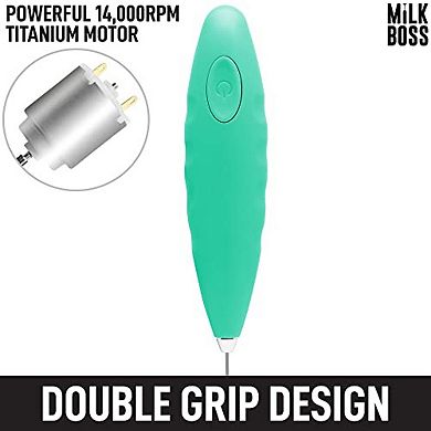 Zulay Kitchen Milk Boss Milk Frother For Coffee