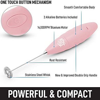 Zulay Kitchen Milk Boss Milk Frother For Coffee