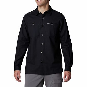 Men's Columbia Pitchstone™ Woven Button Down Long Sleeve Shirt