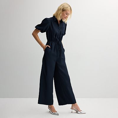Sale Nine West Online Coupon Women's Nine West Puff Sleeve Jumpsuit