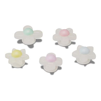 Crocs Iridescent Flowers 5-Pack Jibbitz Croc Shoe Charms