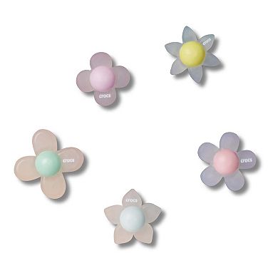 Crocs Iridescent Flowers 5-Pack Jibbitz Croc Shoe Charms