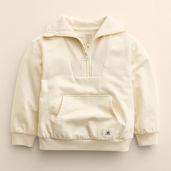 Kids 4-12 Little Co. by Lauren Conrad Organic Quarter Zip Pullover