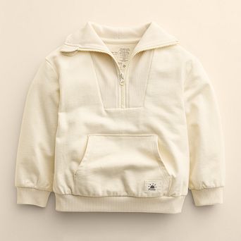 Kids 4-12 Little Co. by Lauren Conrad Organic Quarter Zip Pullover