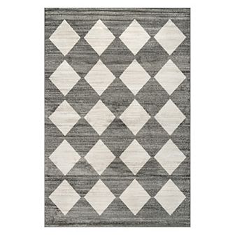 nuLOOM Gianna Contemporary Geometric Checker Tile Area Rug