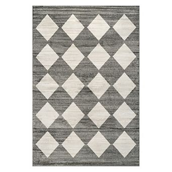 nuLOOM Gianna Contemporary Geometric Checker Tile Area Rug