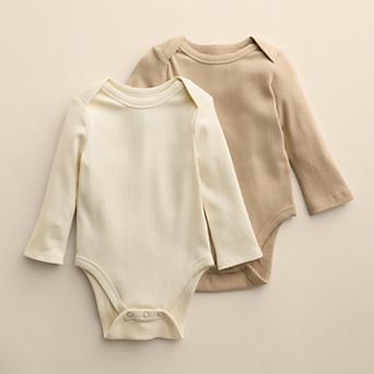 Baby Little Co. By Lauren Conrad 2-Pack Long Sleeve Bodysuits