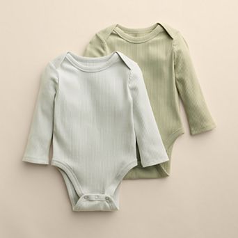 Baby Little Co. By Lauren Conrad 2-Pack Long Sleeve Bodysuits