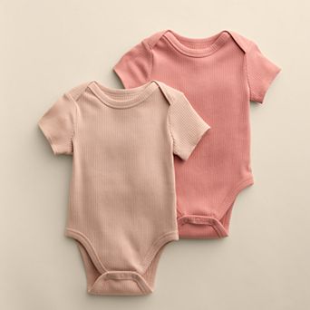 Baby Little Co. By Lauren Conrad 2-Pack Short Sleeve Bodysuits