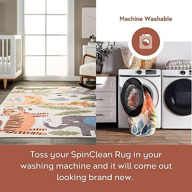 nuLOOM Felipa Safari Machine Washable Area Rug
