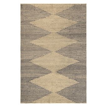 nuLOOM Dori Tribal Easy-Jute Machine Washable Area Rug
