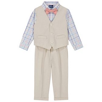 Baby Boy IZOD Vest, Pants, Shirt & Bow Tie Set