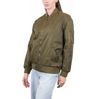 Juniors' Coffee Shop Bomber Jacket
