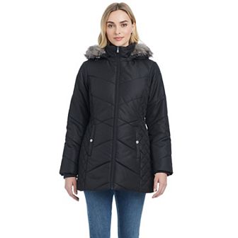 Women's d.e.t.a.i.l.s Diamond Waist Quilted Jacket