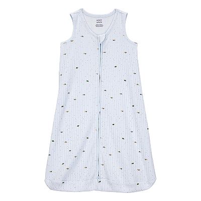 Baby Carter's Grey Chick 2-Way Zip Wearable Blanket
