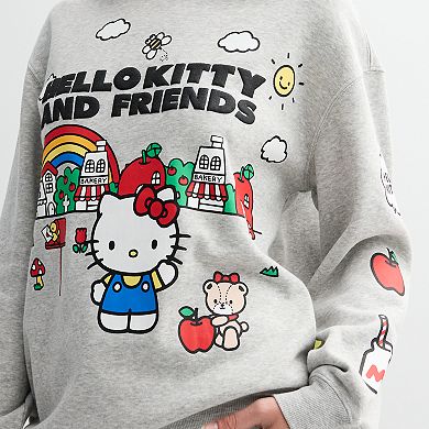 Juniors' Hello Kitty and Friends Crewneck Sweatshirt