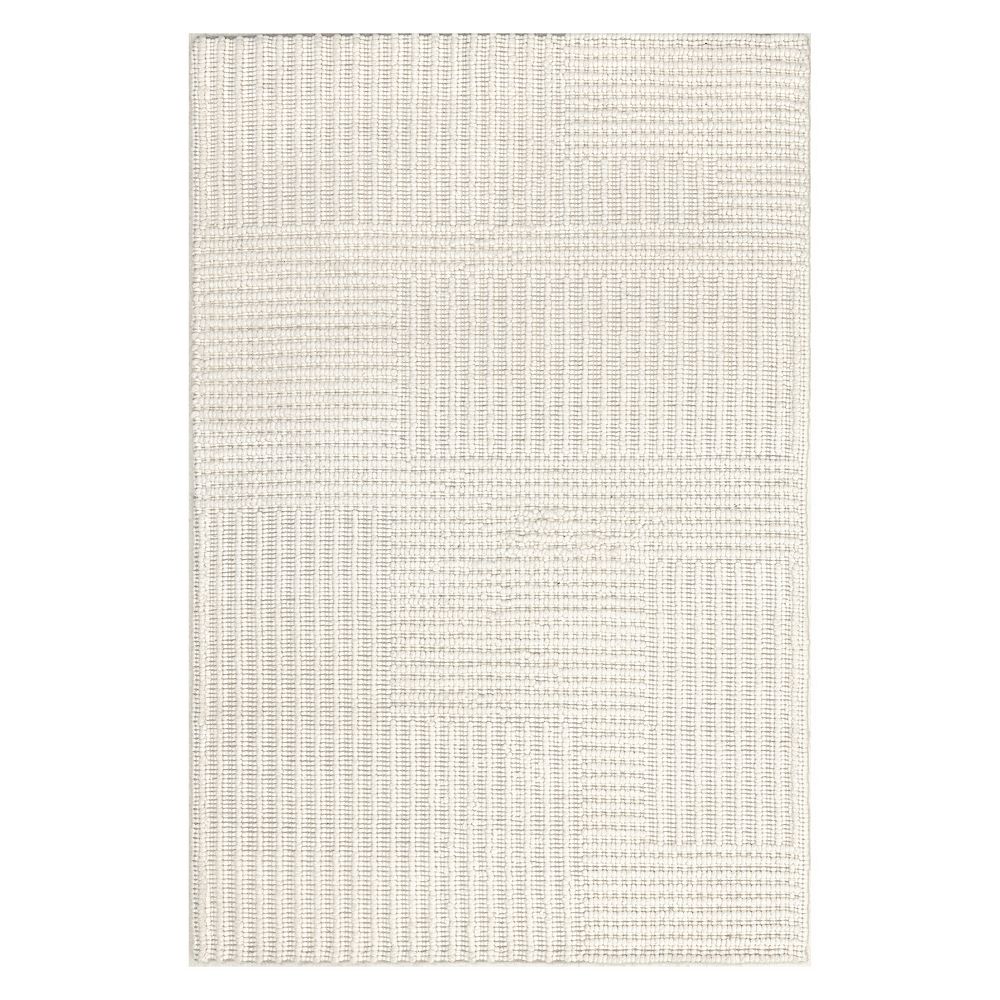 nuLOOM Dorene Contemporary High-Low Striped Wool Area Rug